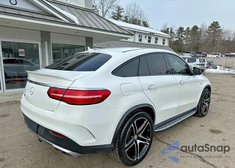 2016 Mercedes-Benz Gle Coupe 450 4Matic z USA, uszkodzony, nr VIN 4JGED6EB4GA046521